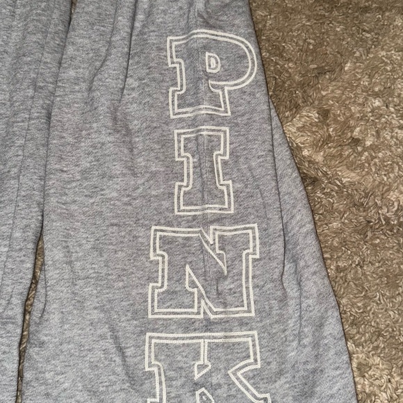 PINK Victoria's Secret Gray Flare Pants - Picture 2 of 4